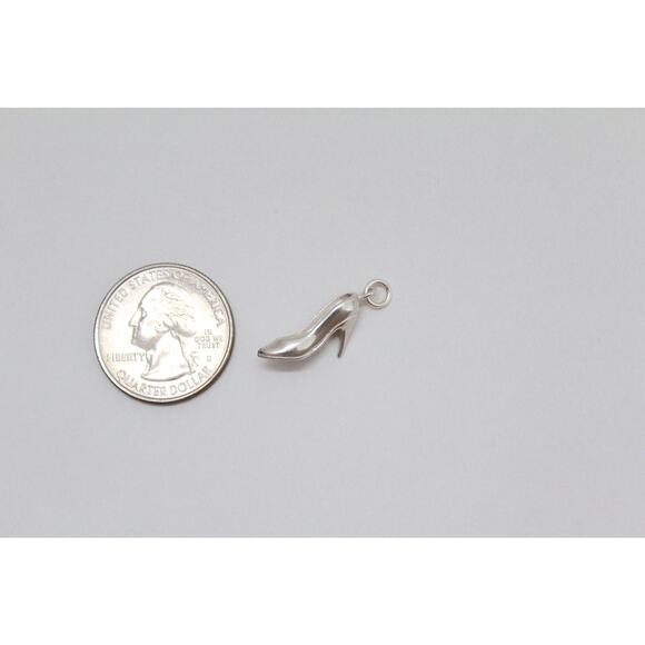 Sterling Silver 3D High Heel Charm - Picture 4 of 6